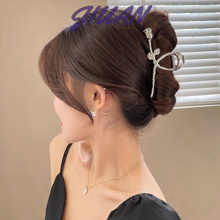 Kẹp tóc kim loại hình cá mập nữ độc đáo