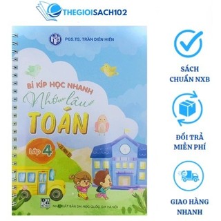 Sách - Bí kíp học nhanh nhớ lâu Toán lớp 4