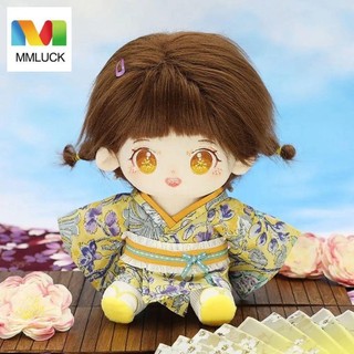Quần áo búp bê MMLUCK 20cm, Quần áo 20cm Quần áo búp bê phong cách Nhật Bản, Búp bê Cotton dễ thương thời trang phong cách Nhật Bản Váy hoa Kimono Đồ chơi bé gái