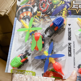 Bộ ghép hình siêu nhân gao 5 con bọ loại đẹp