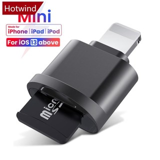 Hotwind đầu đọc thẻ micro sd tf đầu đọc thẻ adapter bên ngoài đầu đọc thẻ nhớotg cho ios13 trên hệ thống o4v9