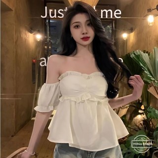 Áo ba lỗ lệch vai Slim Fit cho bé gái