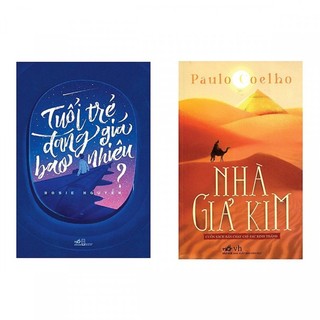 Sách combo tuổi trẻ đáng giá bao nhiêu + nhà giả kim