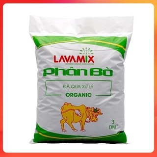 Phân bò hữu cơ tiện lợi, giá thể trồng cây qua xử lý mùi hôi
