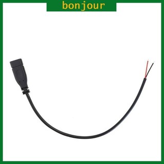 Bon USB C đến 2Pin Dây trần Đầu nối mở Loại C Đầu nối nữ 0 25 1 2M