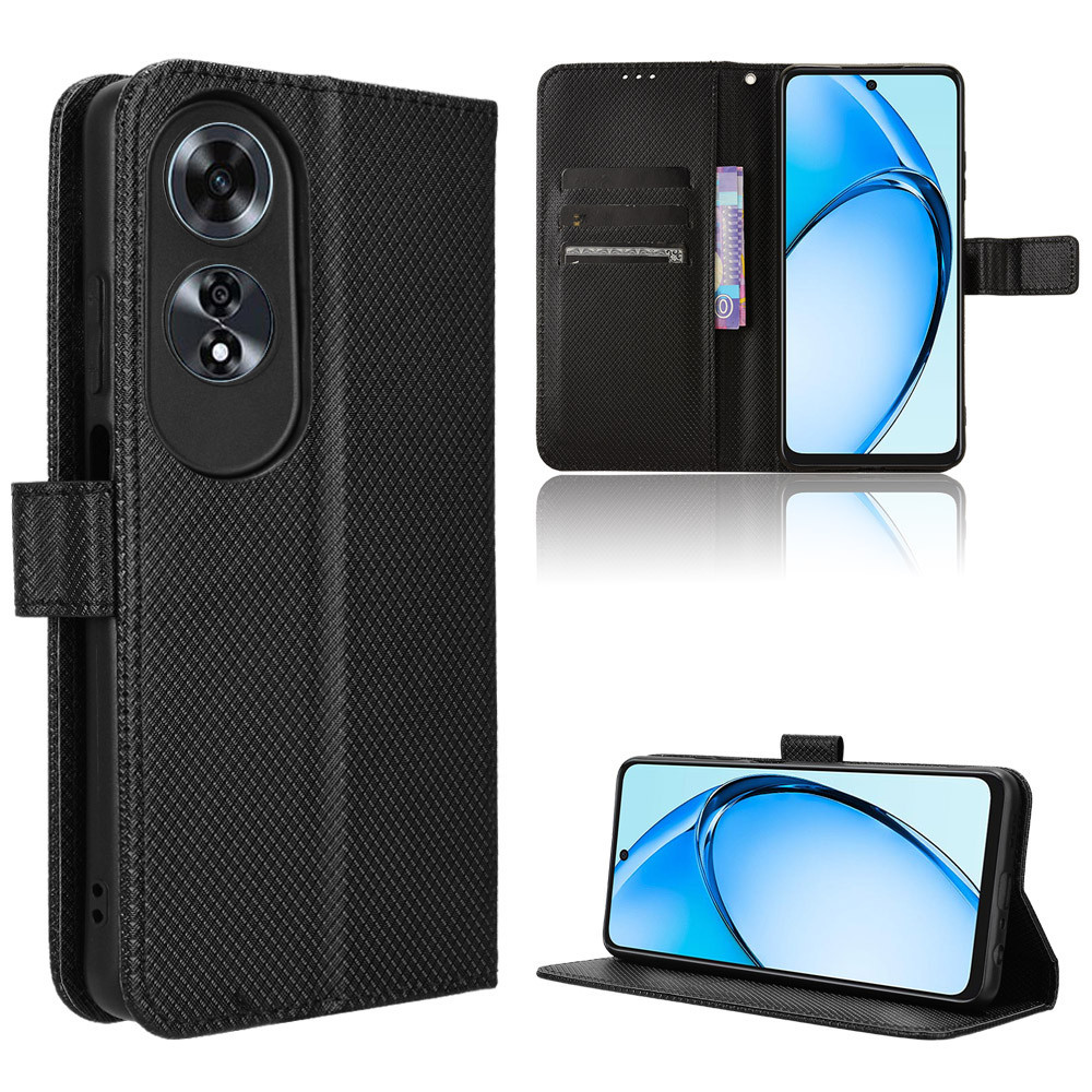 Dành Cho OPPO A60 CPH2631 Ốp Lưng Ví Da PU Lật Ốp Lưng Cho OPPO A60 CPH2631 Vỏ Điện Thoại