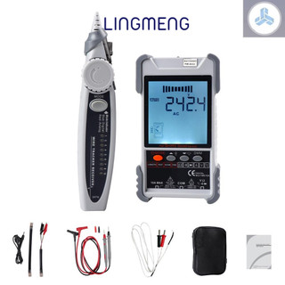 Bộ kiểm tra cáp mạng cầm tay lingmenget618 với màn hình lcd tương tự bộ kiểm tra cáp kỹ thuật số c b130 độ nhạy mạng