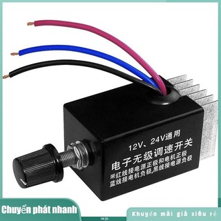 1 Bộ Điều Chỉnh Tốc Độ Động Cơ DC 12V / 24V 10 a Công Tắc Điều Khiển Tốc Độ Động Cơ Cho Ô Tô Xe Tải Quạt Nóng Điều Khiển ncsqqkjjs.vn