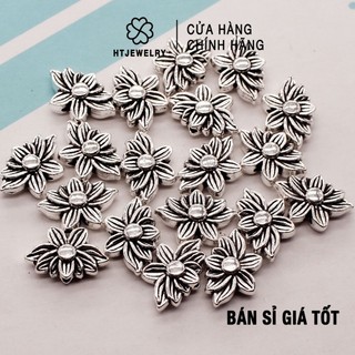 Charm xỏ ngang hoa sen htjewelry pl145