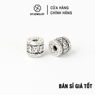 Charm trụ lục chú Ommani HTJEWELRY PL247