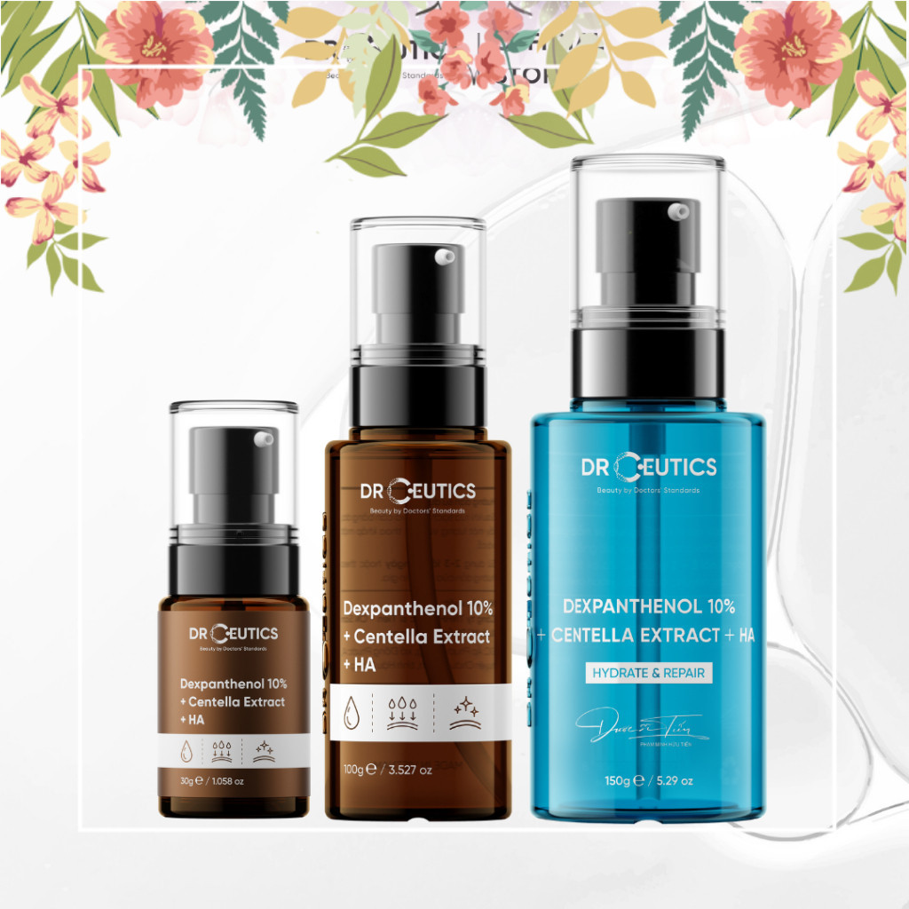 (Thử 5g) DRCEUTICS Serum B5 DrCeutics Cấp Ẩm Và Phục Hồi Da Dexpanthenol 10% + Centella Extract + HA