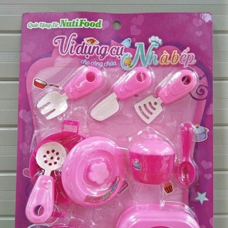 Vĩ đồ chơi nhà bếp mini cho bé (hàng khuyến mãi Nutifood)