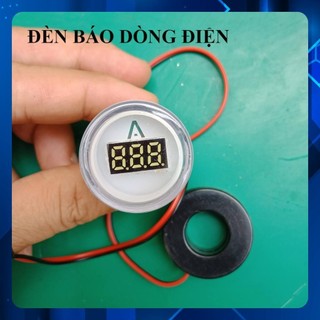 Đèn led báo ampere dòng điện 100a, phi 22 mm