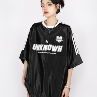 Áo thun nữ live great jersey world cup dáng rộng kiểu mỹ retro