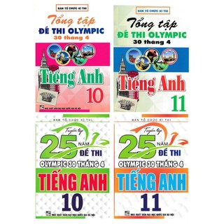 Sách Tham Khảo - Đề Thi Olympic 30 Tháng 4 Môn Tiếng Anh Lớp 10 + 11 - HA 