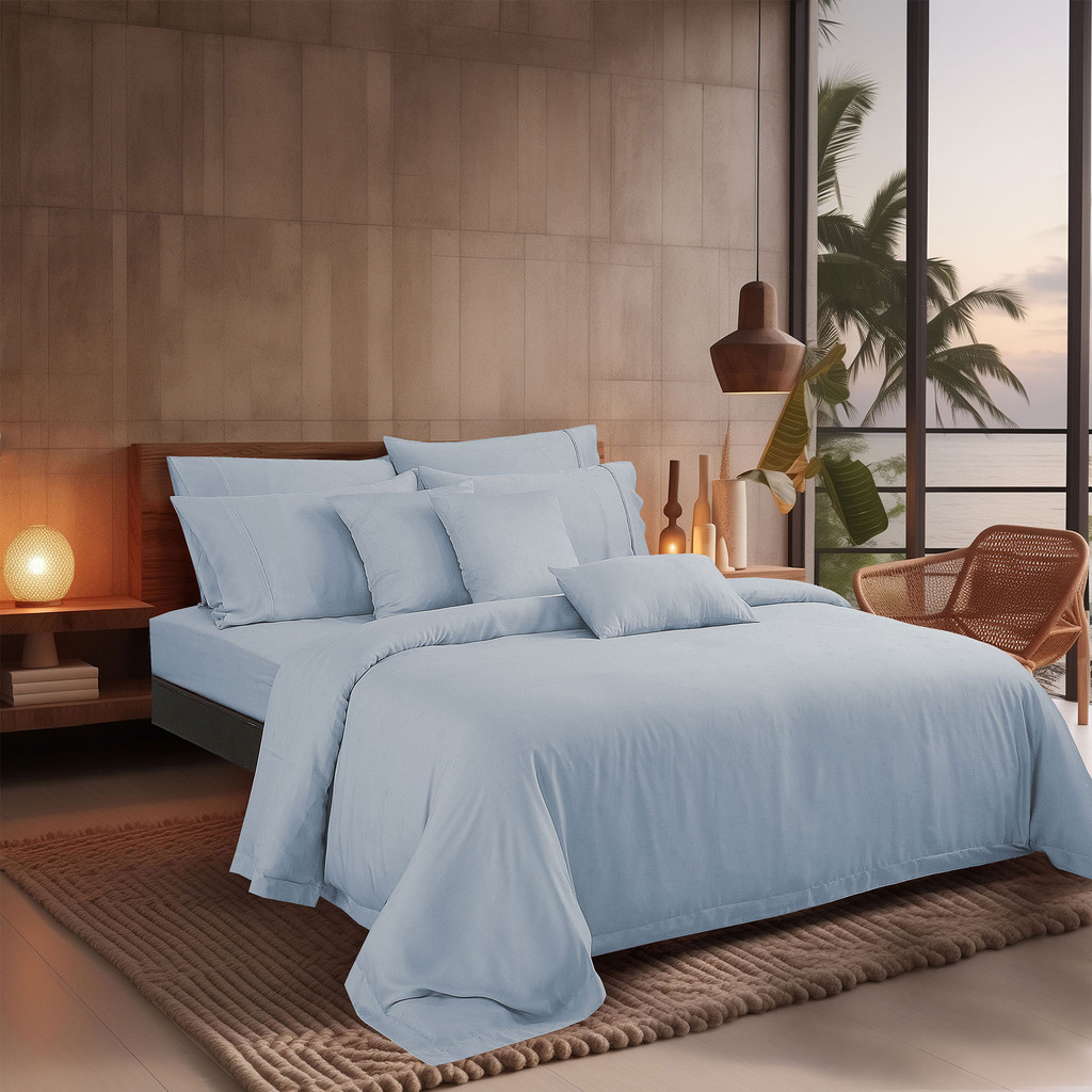 Bộ ga và Vỏ gối Akemi Tencel Accord Lyocell Mosiya, gồm 5 món (King / Queen)