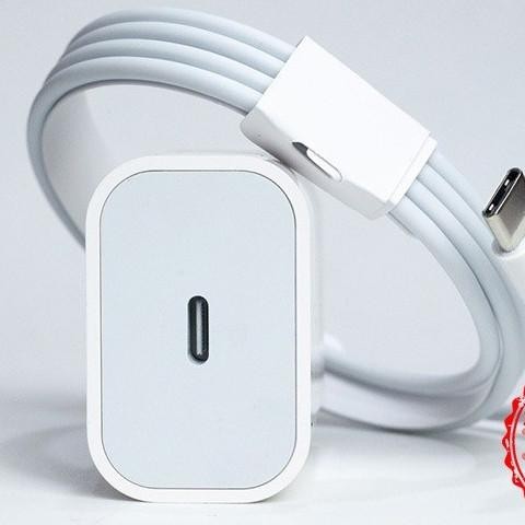 bộ sạc nhanh ( Củ P.D 20.W + Dây sạc nhanh Typ.e-C ) không nóng máy, an toàn ổn định dành cho điện thoại Phụ Kiện