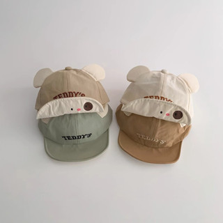 [3-18 Tháng] Mũ Bé Hàn Quốc Xuân Thu Hè Phong Cách Mỏng Nhanh Khô Lông Mềm Mũ Chống Nắng Cho Bé Mũ Bóng Chày QN503