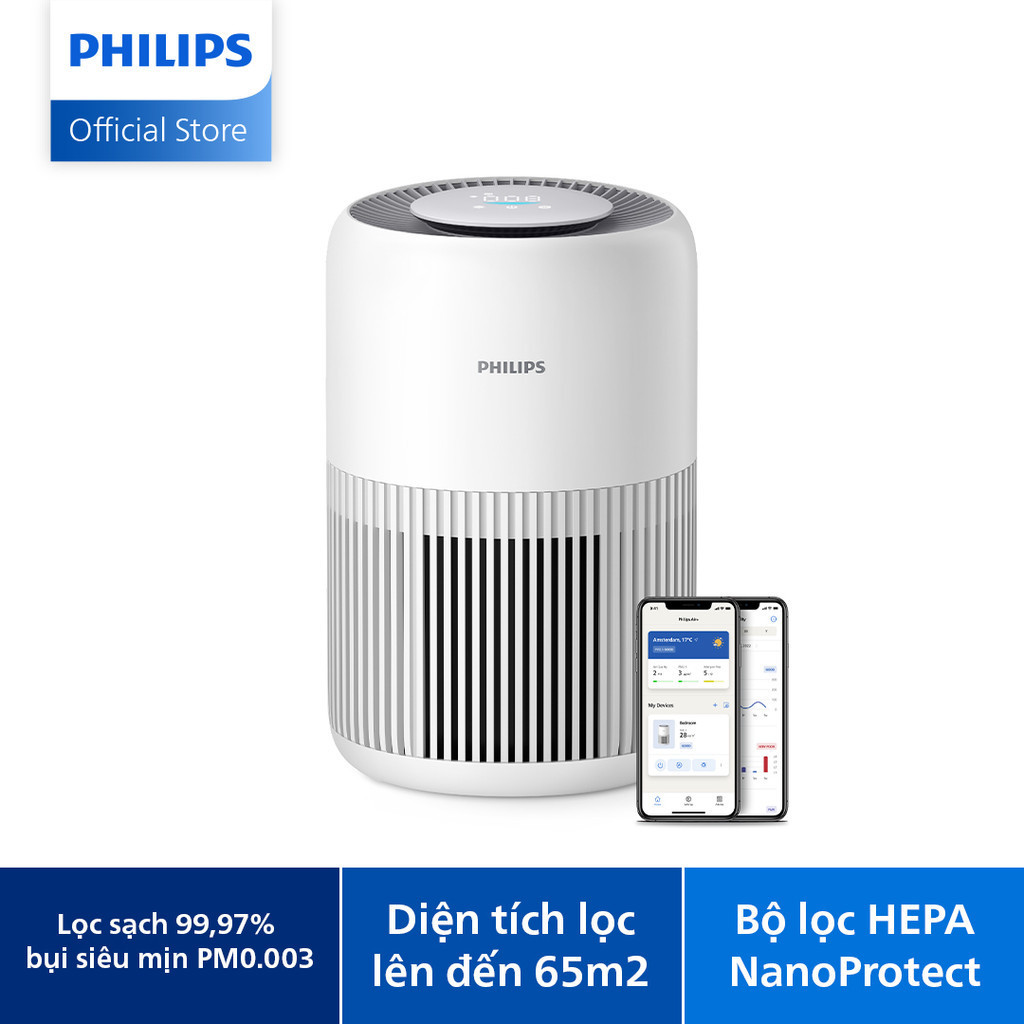Máy Lọc Không Khí Philips AC0950/10 Pureprotect Mini |65m2- - Hàng Chính Hãng
