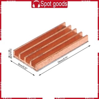 Godd Đồng Nguyên Chất Siêu Mỏng Thẻ Nhớ IC Chip Tản Nhiệt Tấm Tản Nhiệt Cho Mos Chips