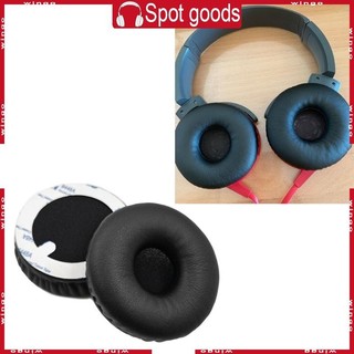 Godd 1 Cặp Miếng Đệm Tai Cho Sony MDR-XB650BT XB550AP Tai Nghe Đàn Hồi Protein Da Earpads Miếng Lót Tai Miếng Đệm Xốp Repl