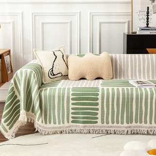 BỌC GHẾ SOFA ĐỆM SOFA VẢI BOHO SỌC CHO SOFA MÔ ĐUN VÀ SOFA LỚN