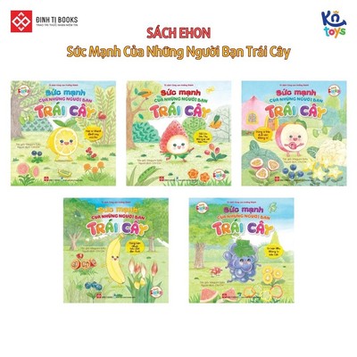 Truyện Tranh Ehon - Sức Mạnh Của Những Người Bạn Trái Cây (Cho bé từ 3 - 6 tuổi) – Đinh Tị Books