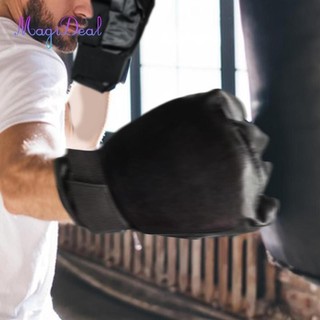 MagiDeal Găng tay đấm bốc nửa ngón tay Mma Mitts cho túi đấm bốc Bóng chiến đấu