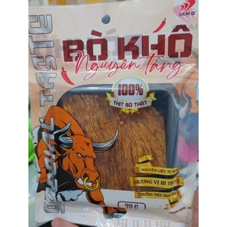 Bò khô nguyên tảng / heo khô cháy tỏi