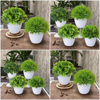 Dễ Thương Mỉm Cười Hoa Hướng Dương Chậu Cây Dệt Tay Hoa Cây Cảnh Chụp Ảnh Chống Đỡ Trang Trí Nhà Để Bàn Trang Trí