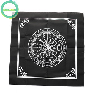 Parucutin Tarot Khăn trải bàn Bói toán Tarot Card Pad Con lắc Magic Pentacle Runes Vải VN