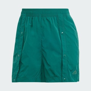 Adidas Phong cách sống Quần Short Khuy Bấm Tiro Nữ màu xanh lá IM5015