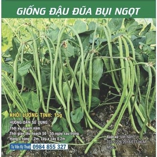 Giống Đậu đũa bụi ngọt
