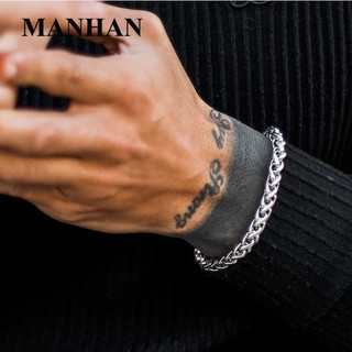 Titanium steel bracelet, simple design, suitable for couples