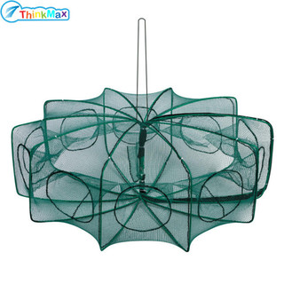 Người cá di động có thể gập lại lưới câu cá lưới lồng bẫy dụng cụ câu cá cho cá crawfish cua tôm tôm tôm