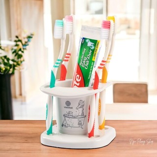 Cắm bàn chải Việt Nhật 1346. Giá để bàn chải, kem đánh răng Việt Nhật 1346.
