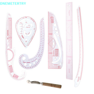 Onemetertry 7 đa chức năng đường cong thước vẽ may quần áo thiết kế thợ may bộ rất nhiều VN