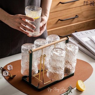 Ly thủy tinh vân sóng nhỏ/lớn. Thiết kế độc đáo, ấn tượng và sang trọng. Phù hợp trang trí, decor.