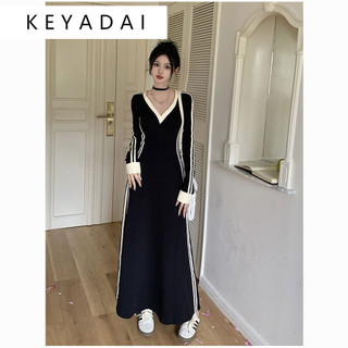 KEYADAI váy Đầm váy nữ body đầm Minimalist Dễ thương Casual Korean WLQ23B0PBB 21Z240519