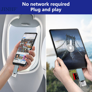 Jinhf 4in1 OTG Type-C Micro SD Đầu Đọc Thẻ USB-C Bộ Nhớ TF SD Thẻ Adapter Cho IPhone Cho Lightning Cho Macbook Cho Ipad Laptop Máy Tính Bảng HOT