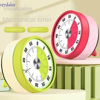 Hẹn giờ trực quan 60 phút DALEE, có đồng hồ bấm giờ đứng Đồng hồ báo thức Hẹn giờ cơ khí, Đồng hồ hẹn giờ nhà bếp lớn tự kỷ luật Mini Tủ lạnh