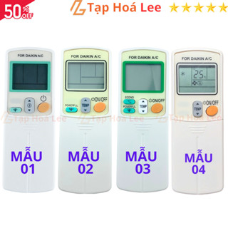  Điều khiển điều hoà DAIKIN Mã 05 ARC423A27 remote máy lạnh DAIKIN 1 chiều dòng đời cũ - Tạp Hóa Lee 