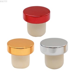 Hik Nút Chặn Chai Niêm Phong Nút Chặn Cắm Nắp Nút Chai Bia Cao Su Trang Trí T Nút Chai