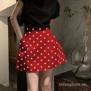 Trắng Mùa Hè Nhỏ Cao Cấp Hoa Bud Váy Kích Thước Lớn 2024 Lông Tơ Pháp Váy Ngắn Chấm Bi In Ô Váy BHXR
