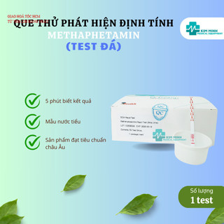 Que test ma tuý đá | Que thử ma tuý đá | Xét nghiệm ma tuý đá | Test thử nhanh ma tuý đá 1 chân Fastep Methamphetamine