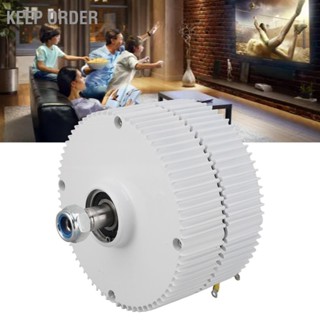 Keep order Động cơ đồng bộ nam châm vĩnh cửu Máy phát điện xoay chiều 3 pha trục kép 12V cho tuabin gió dọc hoặc ngang