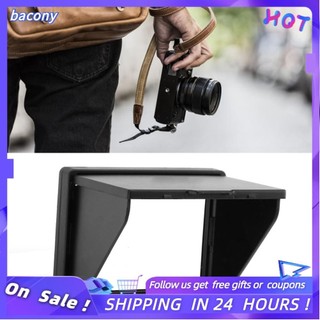 Bacony Máy ảnh LCD Sun Shade Hood 3Inch ABS Màn hình kính ngắm gấp BUN