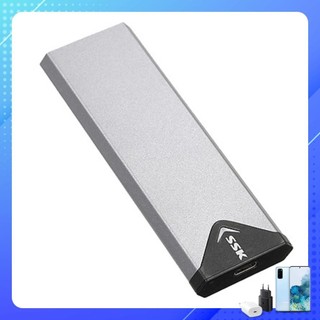 Hộp chuyển ssd m2 sata sang ổ cứng di động ssk she-c320 chuẩn 3.0 hỗ trợ đến 5gbps