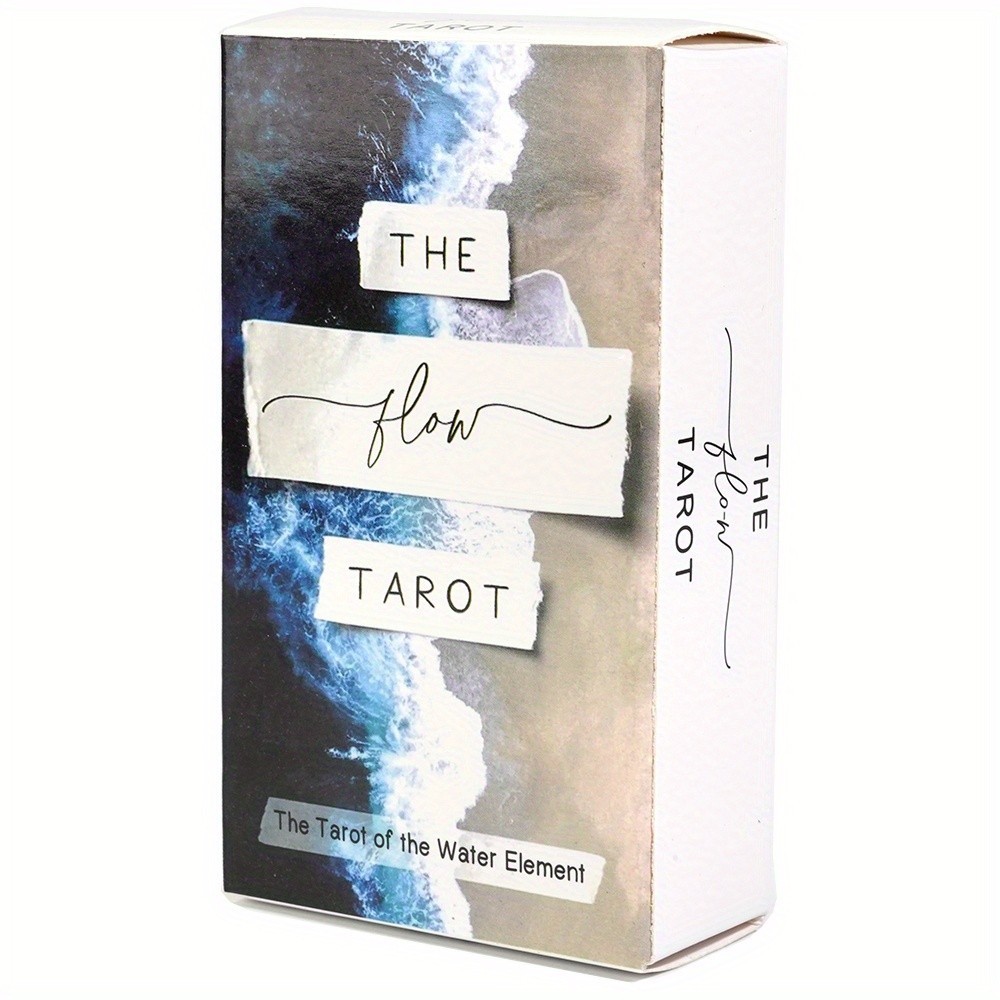 The Flow Tarot The Tarot Of The Water Element Tarot Cards Party Board Game Fate Card Fortune Telling