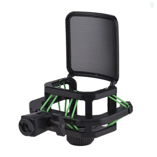 Micro nhựa chống sốc giá đỡ mic chống rung với kim loại pop lọc đa năng vít adapter cho đường kính 23.5mm-24.5mm